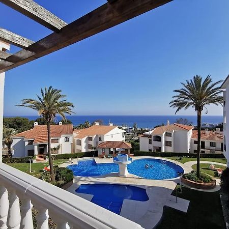 2Br+1Bthr Precioso Apartamento Con Vistas Al Mar Mijas Exterior photo